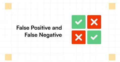 False positives or false negatives