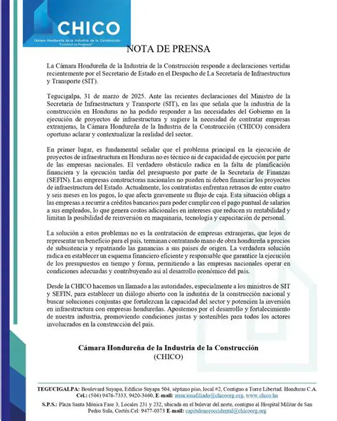 Falta de infraestructura financiera