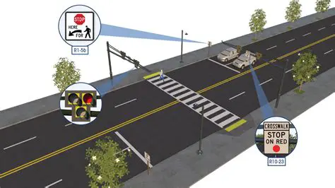 Features of Audible Pedestrian Crosswalk Signals