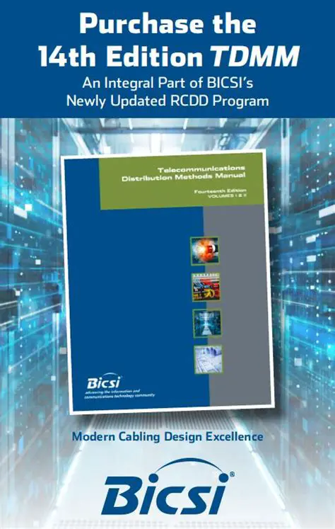 Features of BICSI TDMM 12TH Edition Manual