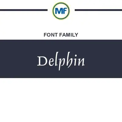 Features of Delphin Font Family