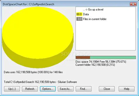 Features of DiskSpaceChart