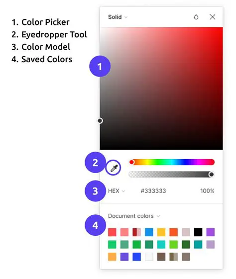 Features of Easy Color Picker