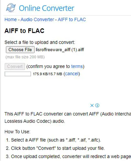 Features of Free AIFF To FLAC Converter