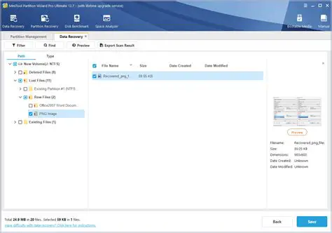 Features of Free File Recovery Wizard