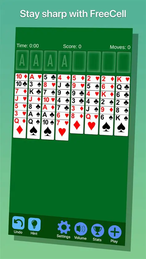 Features of Freecell Buddy Yahoo