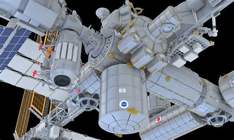 Features of International Space Station 3D