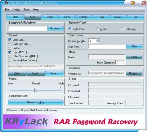 Features of KRyLack Password Decryptor