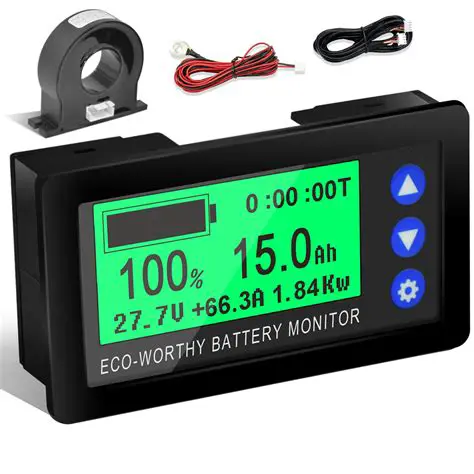 Features of Laptop Battery Power Monitor