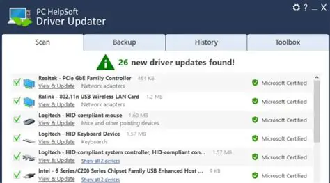 Features of Lavasoft Driver Updater