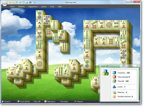 Features of MahJong Suite 2012