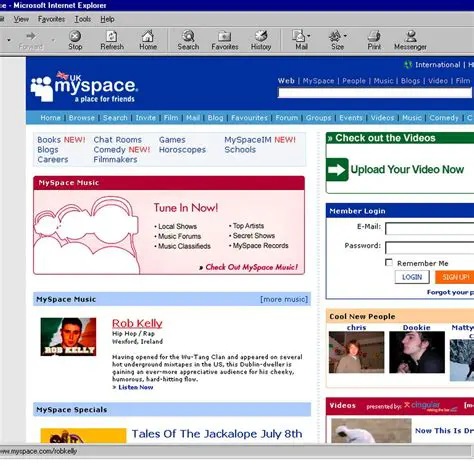 Features of MySpace Toolbar
