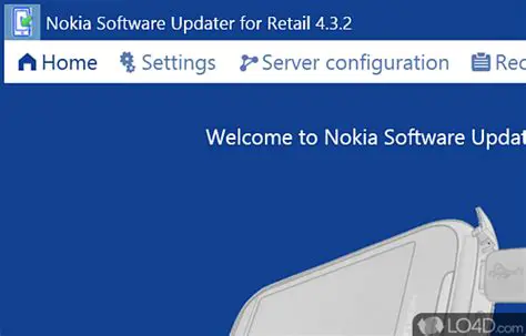 Features of Nokia Booklet Software Updater
