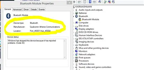 Features of Qualcomm Atheros Bluetooth Installer
