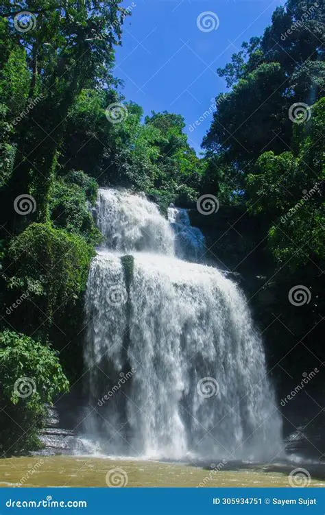 Features of Sijuk 2nd Waterfall