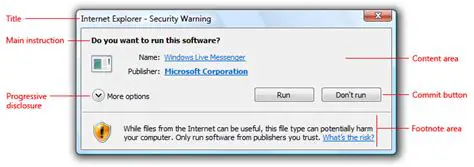 Features of Software Dialog