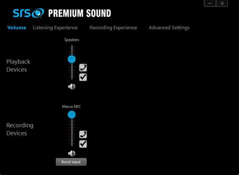 Features of SRS Premium Sound for Eee Top