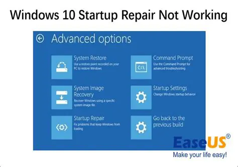 Features of Startup Repair for Windows