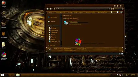 Features of Steam ThemePack
