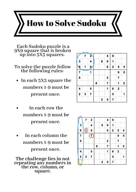 Features of Sudoku The Game