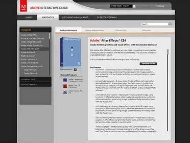 Features of the Adobe Interactive Guide