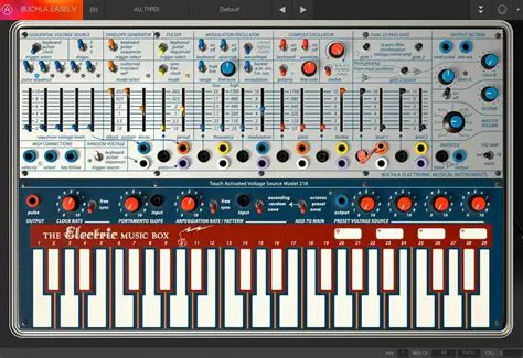 Features of the Buchla Easel V