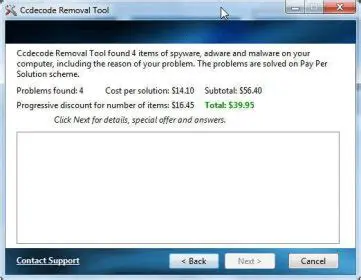 Features of the Ccdecode Removal Tool