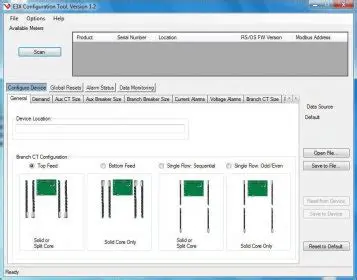 Features of the E3X Configuration Tool