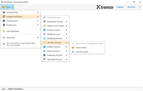 Features of the eM Client to PST Converter Program
