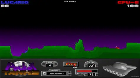 Features of the Fire Pack for Pocket Tanks Deluxe