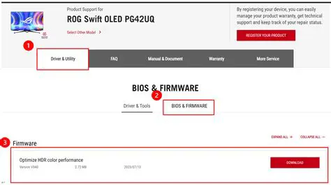 Features of the LRP Firmware Update Tool