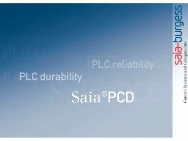 Features of the Saia PCD2M5 Screensaver en