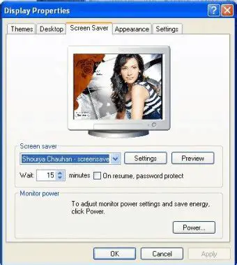 Features of the Shourya Chauhan Screensaver