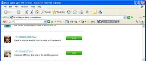 Features of the Softonic English AQ Toolbar