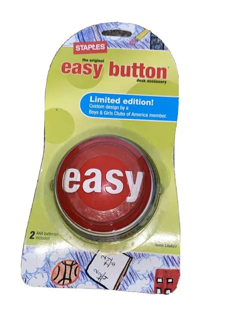 Features of the Staples Easy Button