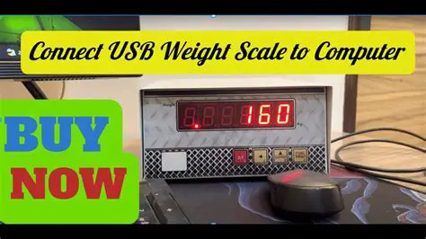 Features of the USB Scale PC Program