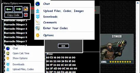 Features of War Commander HeX Codes