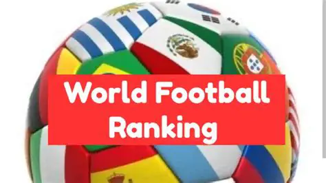 FIFA Ranking: A Comprehensive Guide to Understanding the Global Football Hierarchy