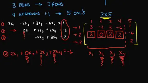 Finding the Augmented Matrix