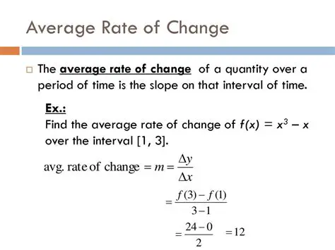 Finding the Average Rate of Change from 2 to 7
