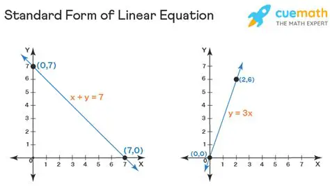 Finding the Equation of a Line in Standard Form