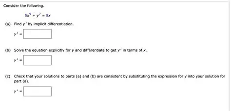 Finding the Expression for y