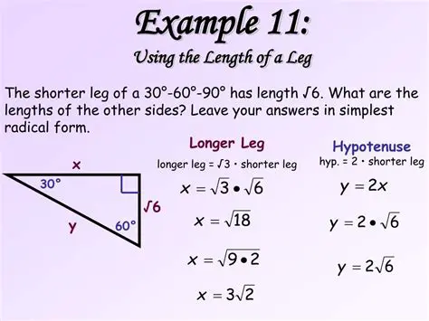 Finding the Length of the Shorter Leg