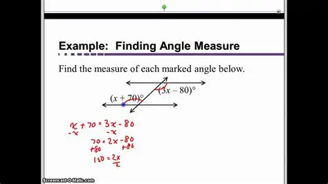 Finding the Measure of a Rotation Angle