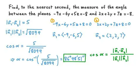Finding the Measure of the Angle
