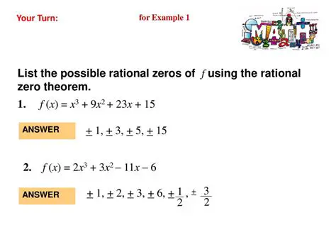 Finding the Possible Rational Zeros