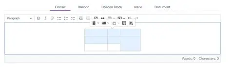 First affected CKEditor version