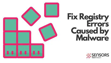 Fix system software registry errors