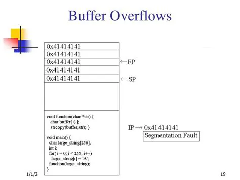 Fixes for Buffer Overflows