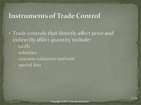 Foreign Invaders and Loss of Trade Control